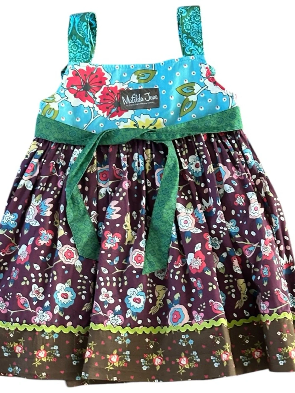 Fall dress Matilda Jane paint by numbers Dress Size 4 with apron
